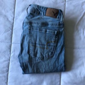 AEO Super Stretch Low Rise Skinny Jean